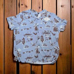 NWT Harley Davidson Sturgis Aloha Short Sleeve Shirt 4X